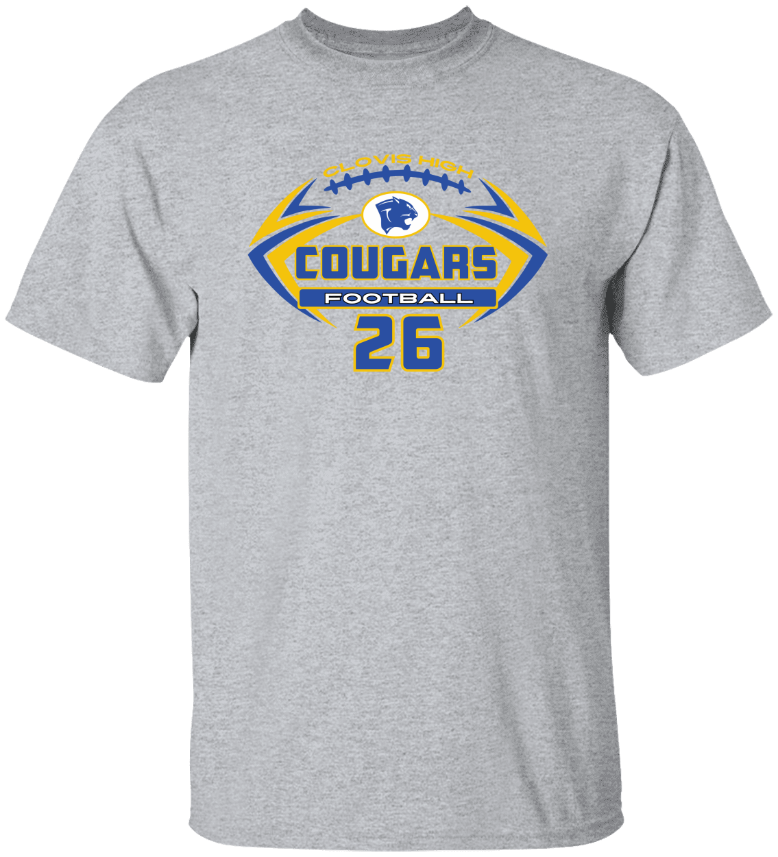 CHS Football TShirt | Custom Design | Personalization Options