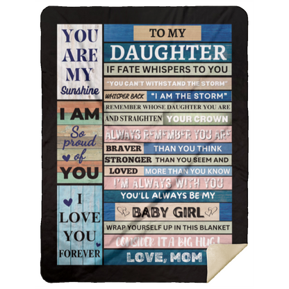 Daughter Blanket | Love, Mom 🎁