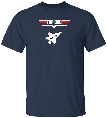 Top Dad | Personalized T Shirt