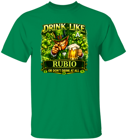 Drink like a... St Patrick's Day Personalized Shirt