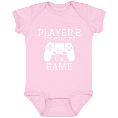 Leveled Up Daddy and Player 2 | T-Shirt and Onesie