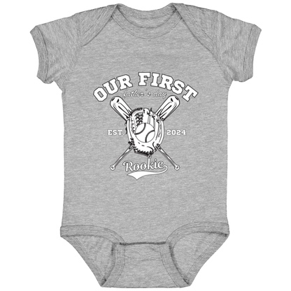 Our First Father's Day | TShirt and Onesie