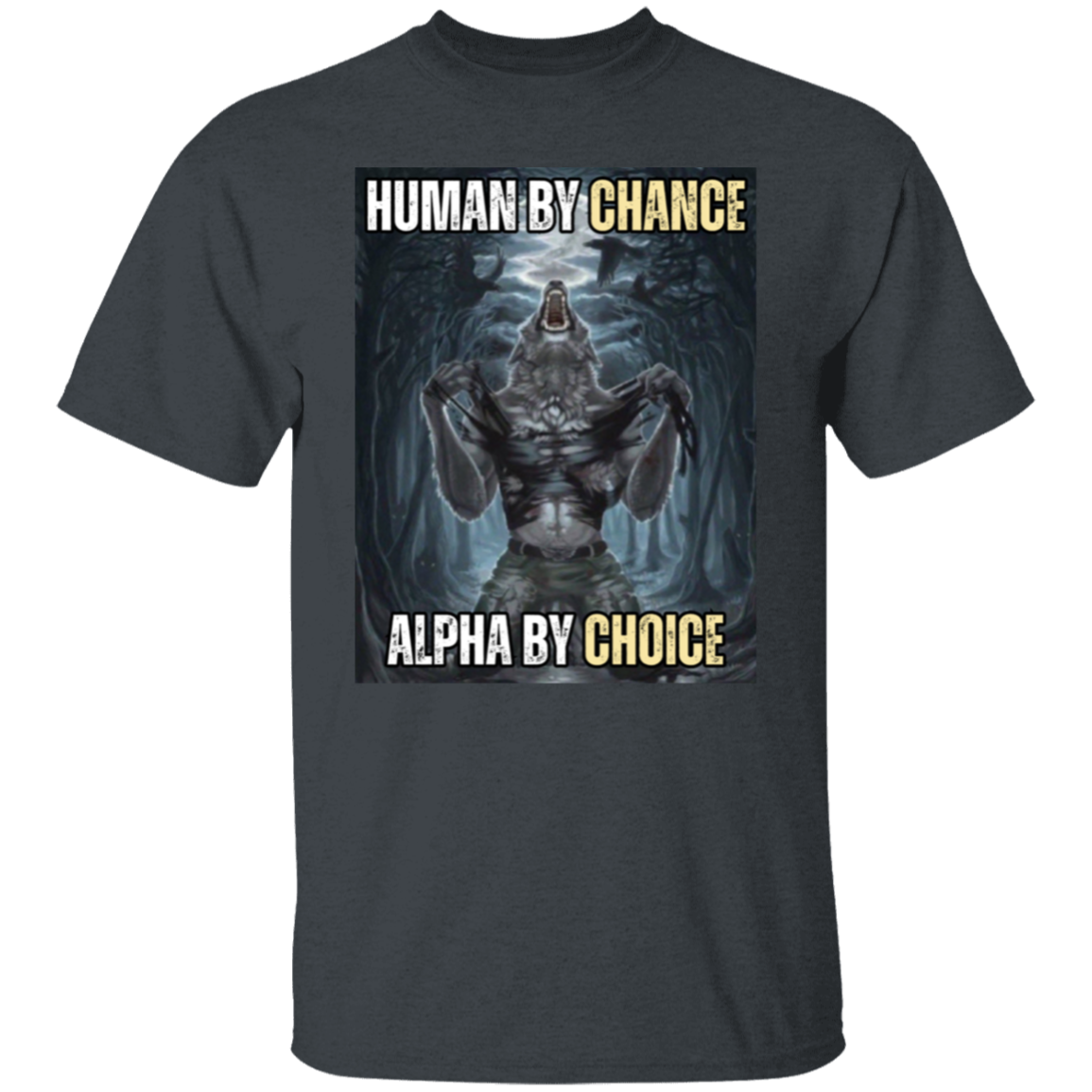 Wolf Alpha Meme Shirt