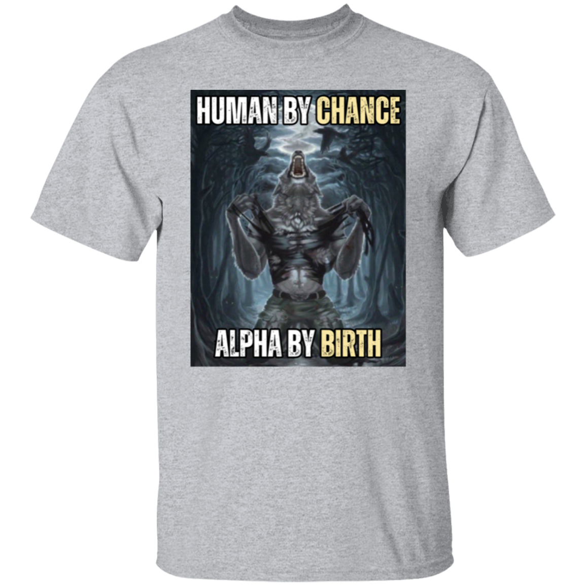 Wolf Alpha Meme Shirt