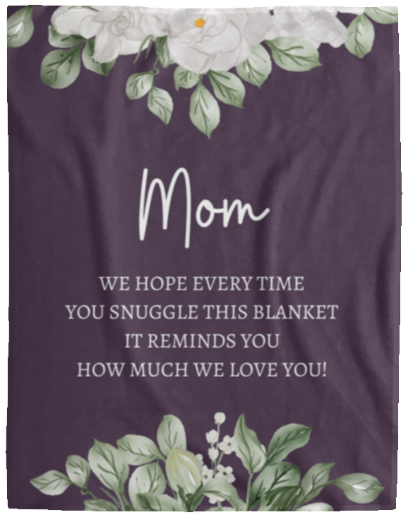 Gifts for Mom | Cozy Plush Fleece Blanket