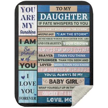 Daughter Blanket | Love, Mom 🎁