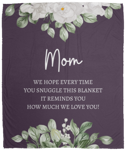 Gifts for Mom | Cozy Plush Fleece Blanket