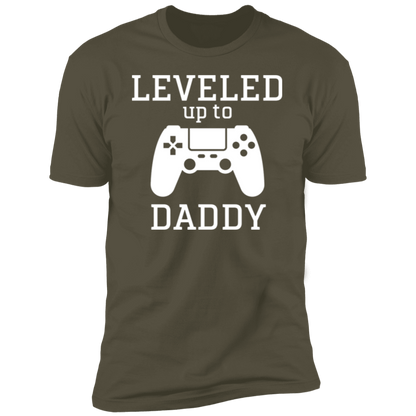 Leveled Up Daddy and Player 2 | T-Shirt and Onesie