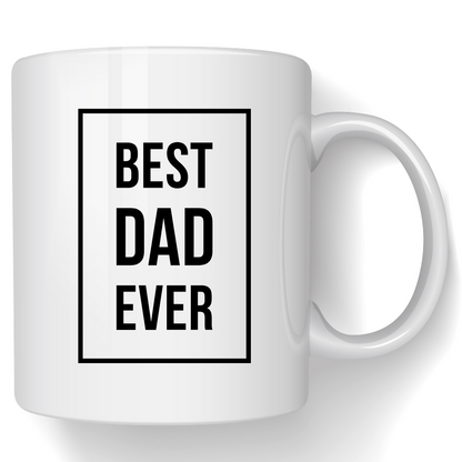 Dear Dad White Mug