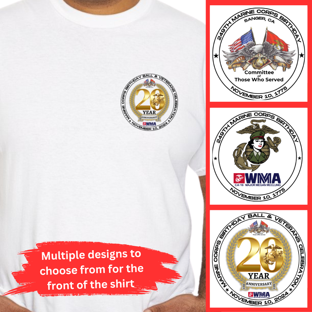2024 Marine Corps Ball Commemorative T-Shirt