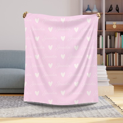 Personalized Custom Name Blanket