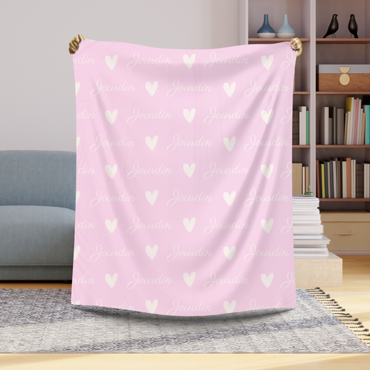 Personalized Custom Name Blanket