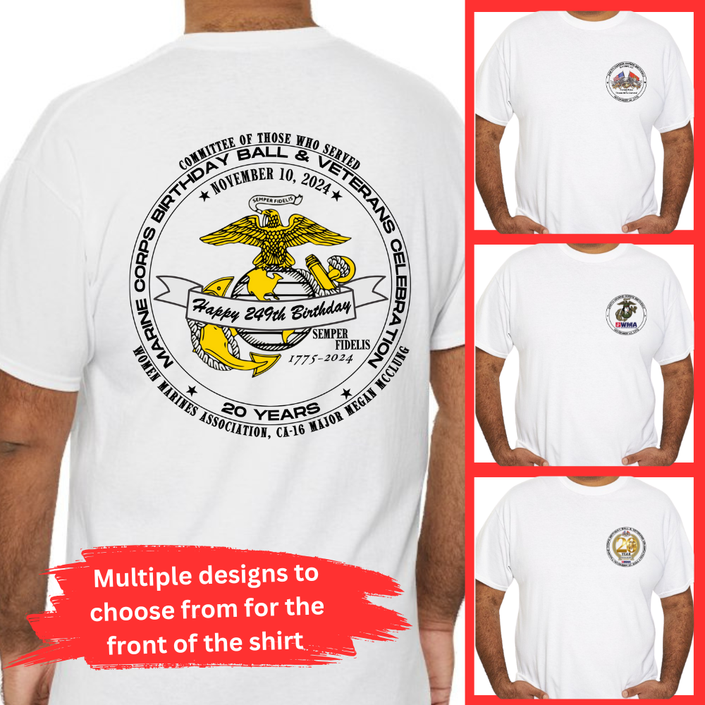 2024 Marine Corps Ball Commemorative T-Shirt