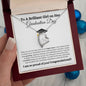 To a Brilliant Girl | Graduation Gift | Forever Love Necklace