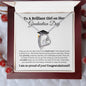 To a Brilliant Girl | Graduation Gift | Forever Love Necklace