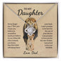 [Almost Sold Out] To My Daughter (Old Lion)| Love Knot Necklace