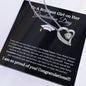 To a Brilliant Girl | Graduation Gift | Forever Love Necklace (BW)