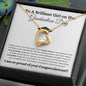 To a Brilliant Girl | Graduation Gift | Forever Love Necklace