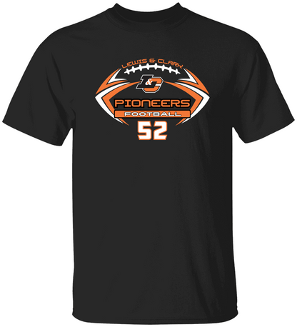 L&C Football TShirt | Custom Design | Personalization Options