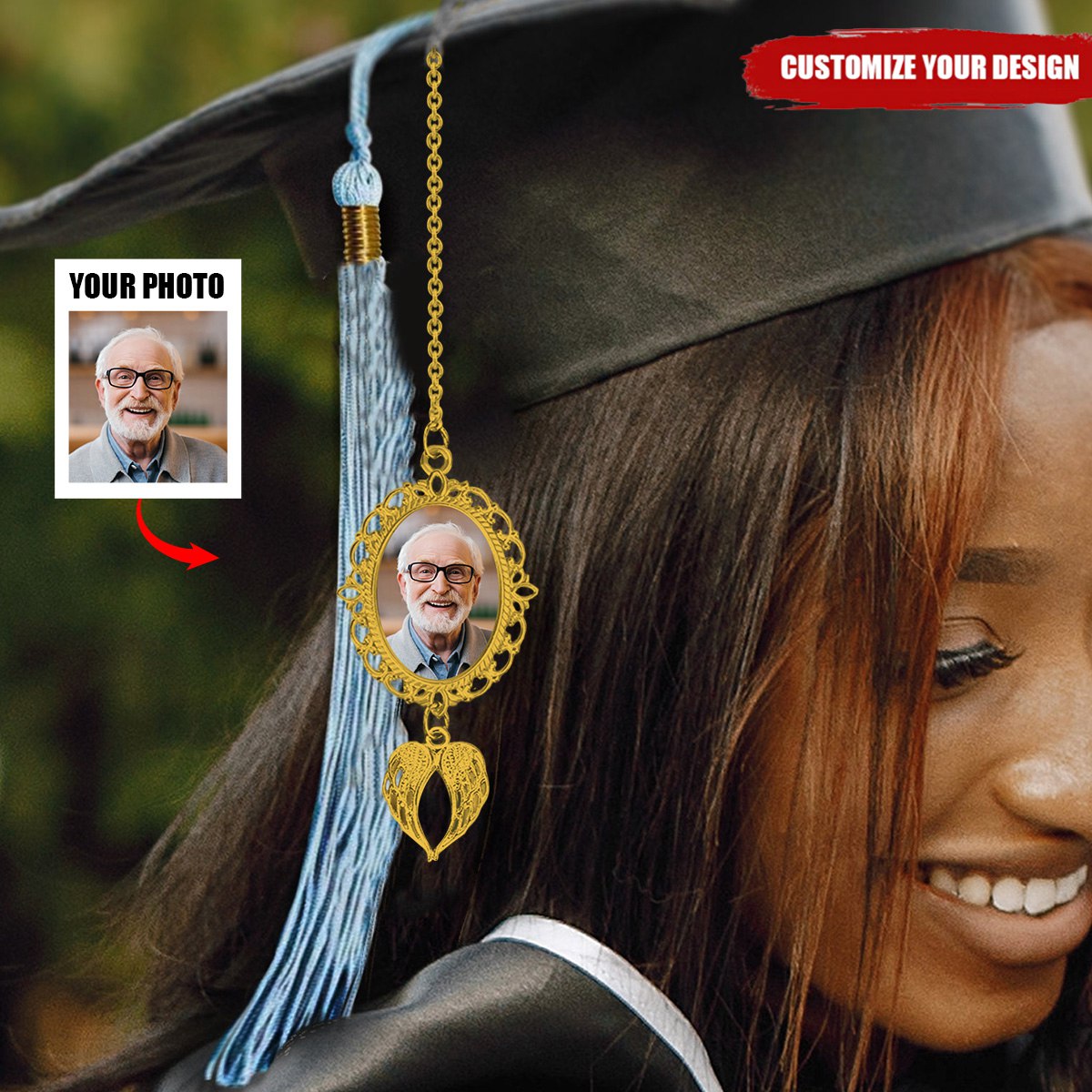 Angel Wings Graduation Keepsake