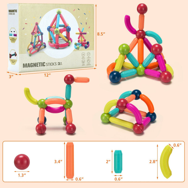 Magnetic Building Blocks Set